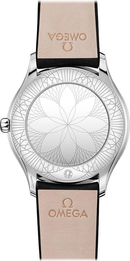 Omega De Ville Tresor Diamond 36mm Steel Women's Watch 428.17.36.60.05.001