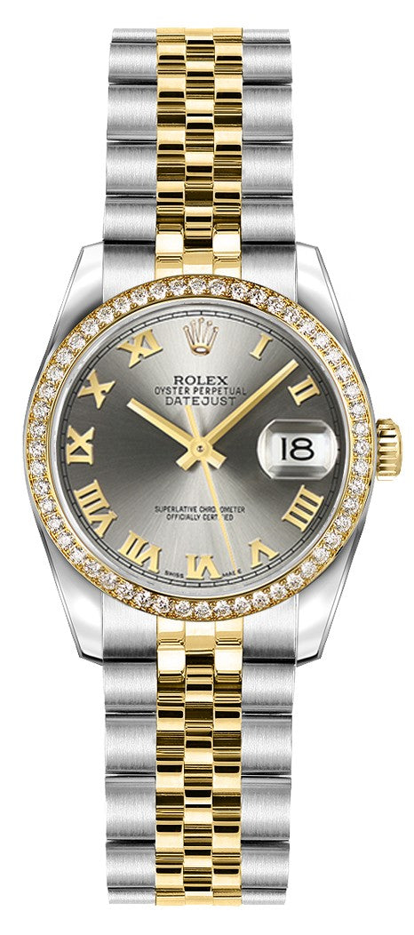 Rolex Lady-Datejust 26 Gold & Steel Watch 179383