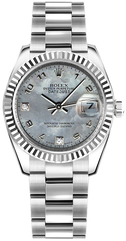 Rolex Datejust 31 Automatic Stainless Steel & Gold Watch 178274