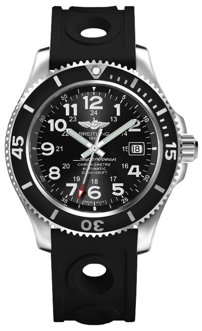 Breitling Superocean II 42 Volcano Black Dial Men's Watch A17365C9/BD67-225S