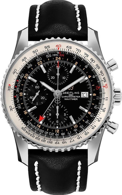 Breitling Navitimer Chronograph GMT 46 Men's Watch A24322121B2X1