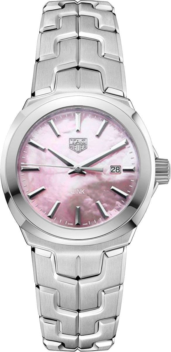 Tag Heuer Link Pink Dial Women's Watch WBC1317.BA0600