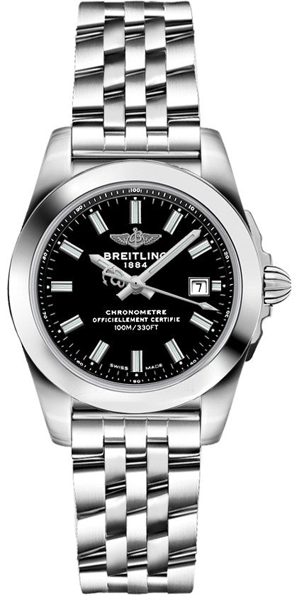 Breitling Galactic 29 Black Dial 29mm Women's Watch W72348121B2A1