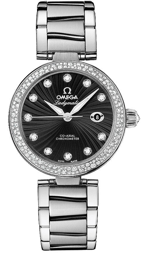 Omega De Ville Ladymatic Diamond Women's Watch 425.35.34.20.51.001