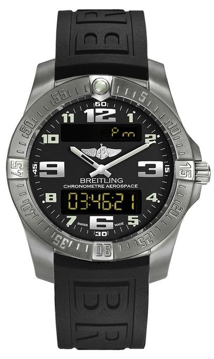 Breitling Professional Aerospace Evo Black Dial Men's Watch E7936310/BC27-152S