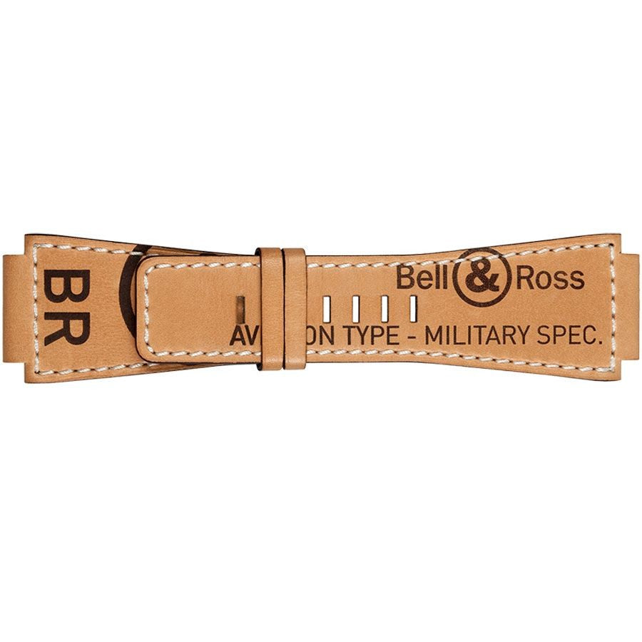 Bell & Ross 24mm Tan Calfskin Strap B-V-035