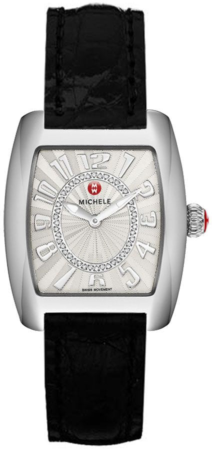 Michele Urban Mini Silver Guilloche Dial Women's Watch MWW02A000585