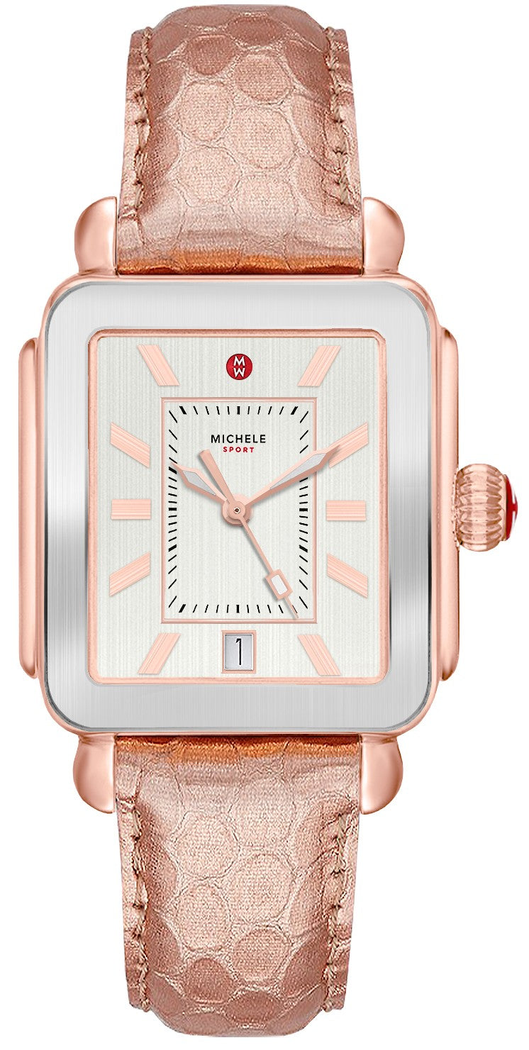 Michele Deco Sport Rose Gold-tone Women's Watch MWW06K000039