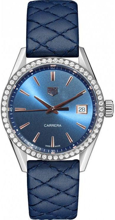 TAG Heuer Carrera Quartz Women's Diamond Watch WBK1317.FC8259