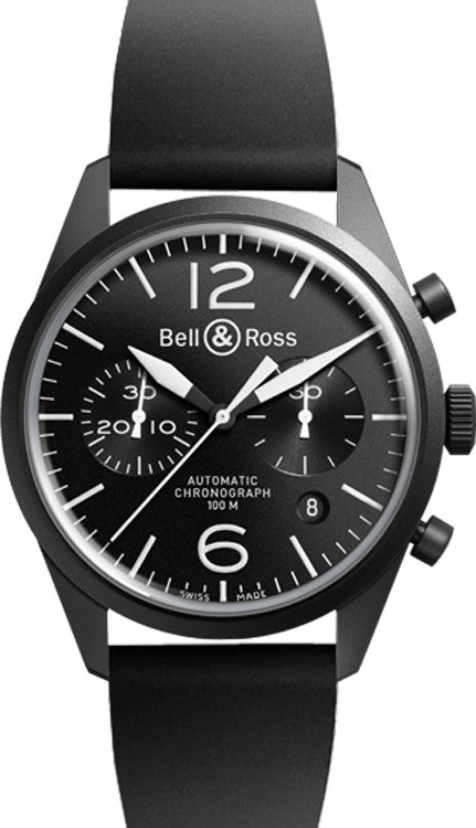 Bell & Ross Vintage Original BRV126-BL-CA-SRB