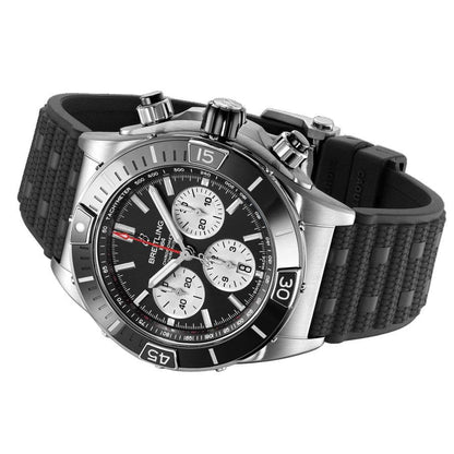 Breitling Super Chronomat B01 44 Black Dial Men's Watch AB0136251B1S1