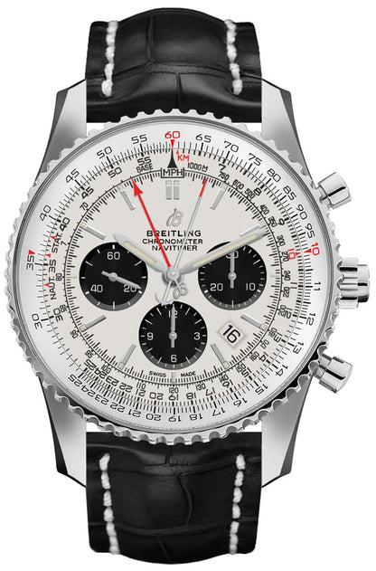 Breitling Navitimer B03 Chronograph Rattrapante 45 Watch AB0310211G1P2