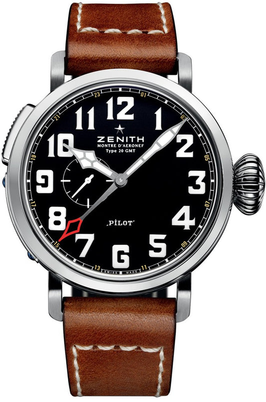 Zenith Pilot Montre d'Aeronef Type 20 GMT 03.2430.693/21.C723