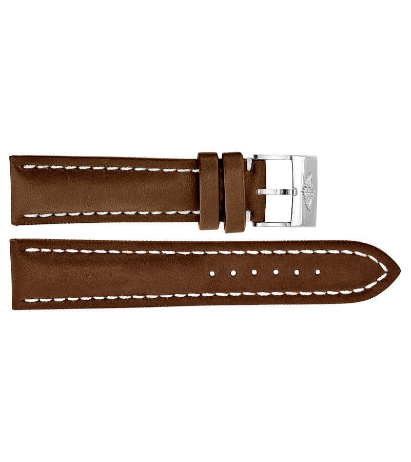 Breitling 20mm Brown Leather Strap 425X / 431X