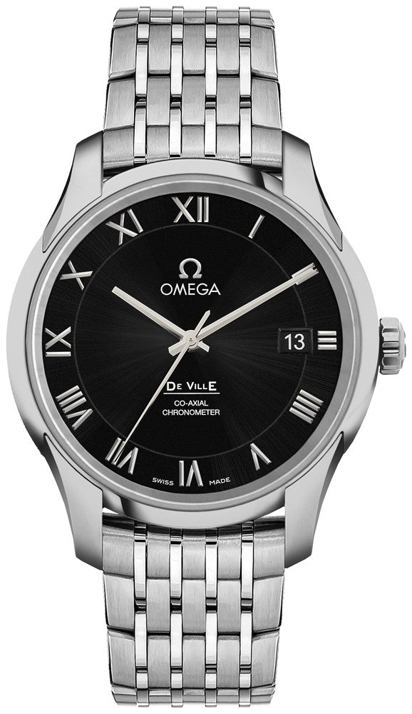 Omega De Ville Chronometer Caliber 8500 Black Dial Men's Watch 431.10.41.21.01.001