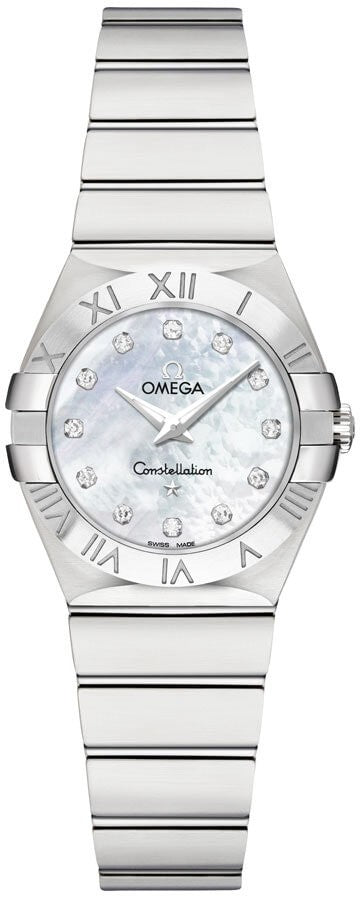 Omega Constellation Mother of Pearl Diamond Women's Watch 123.10.24.60.55.001