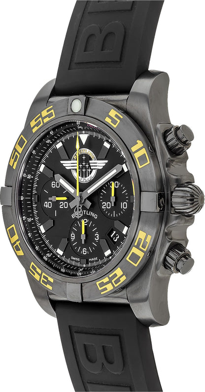 Breitling Chronomat 44 Blacksteel Jet Team America Limited Edition MB01109P/BD48-153S