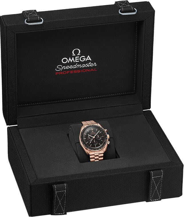 Omega Speedmaster Moonwatch Rose Gold Men's Watch 310.60.42.50.01.001