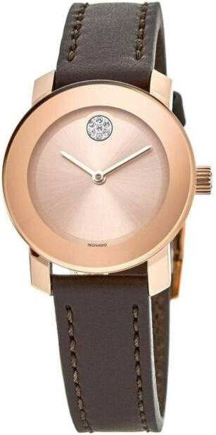 Movado Bold Rose Dial Women's Watch 3600438