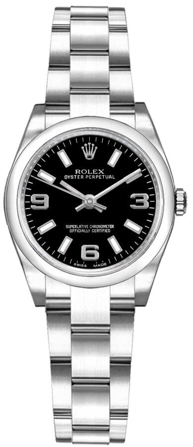 Rolex Oyster Perpetual 26 Steel Women's Watch 176200