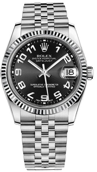 Rolex Datejust 36 Jubilee Bracelet Watch 116234-0107