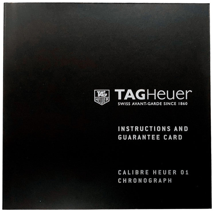 Tag Heuer Carrera Calibre Heuer 01 Grey Dial Men's Watch CAR201W.FT6095