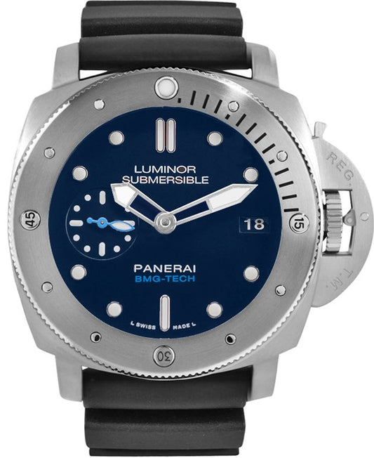 Panerai Luminor Blue Dial Men's Watch PAM00692