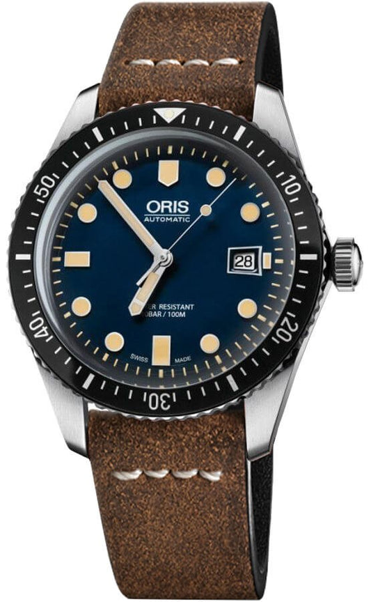 Oris Divers Sixty-Five Blue Dial Men's Watch 73377204055LS-AGED