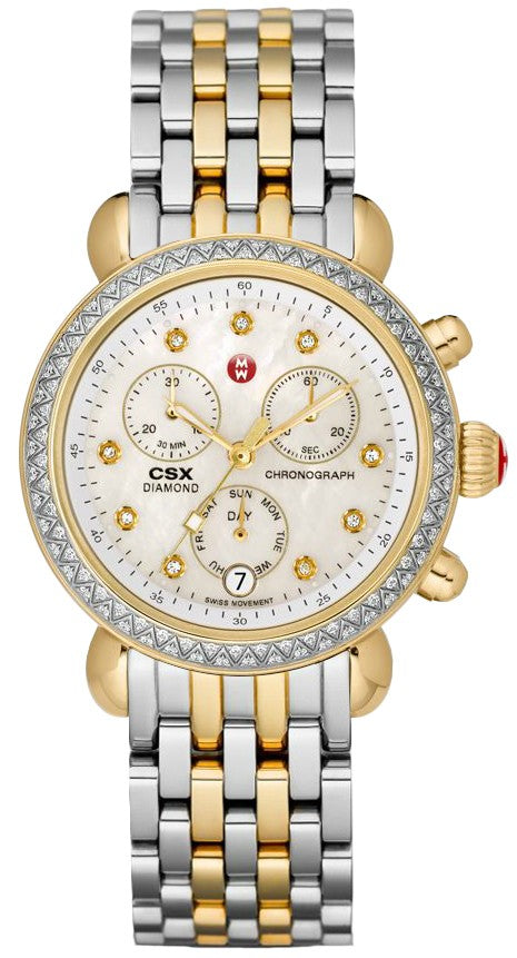 Michele CSX Signature Diamond Ladies Luxury Watch MWW03M000158