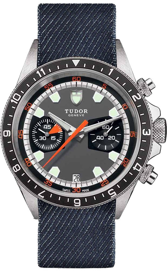 Tudor Heritage Chrono Grey Dial Men's Watch M70330N-4347417