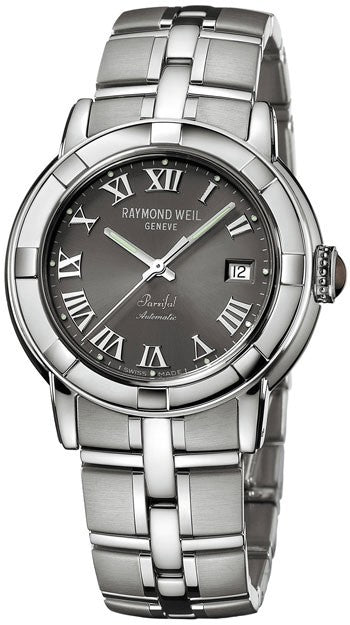 Raymond Weil Parsifal Grey Dial 39mm Men's Watch 2841-ST-00608