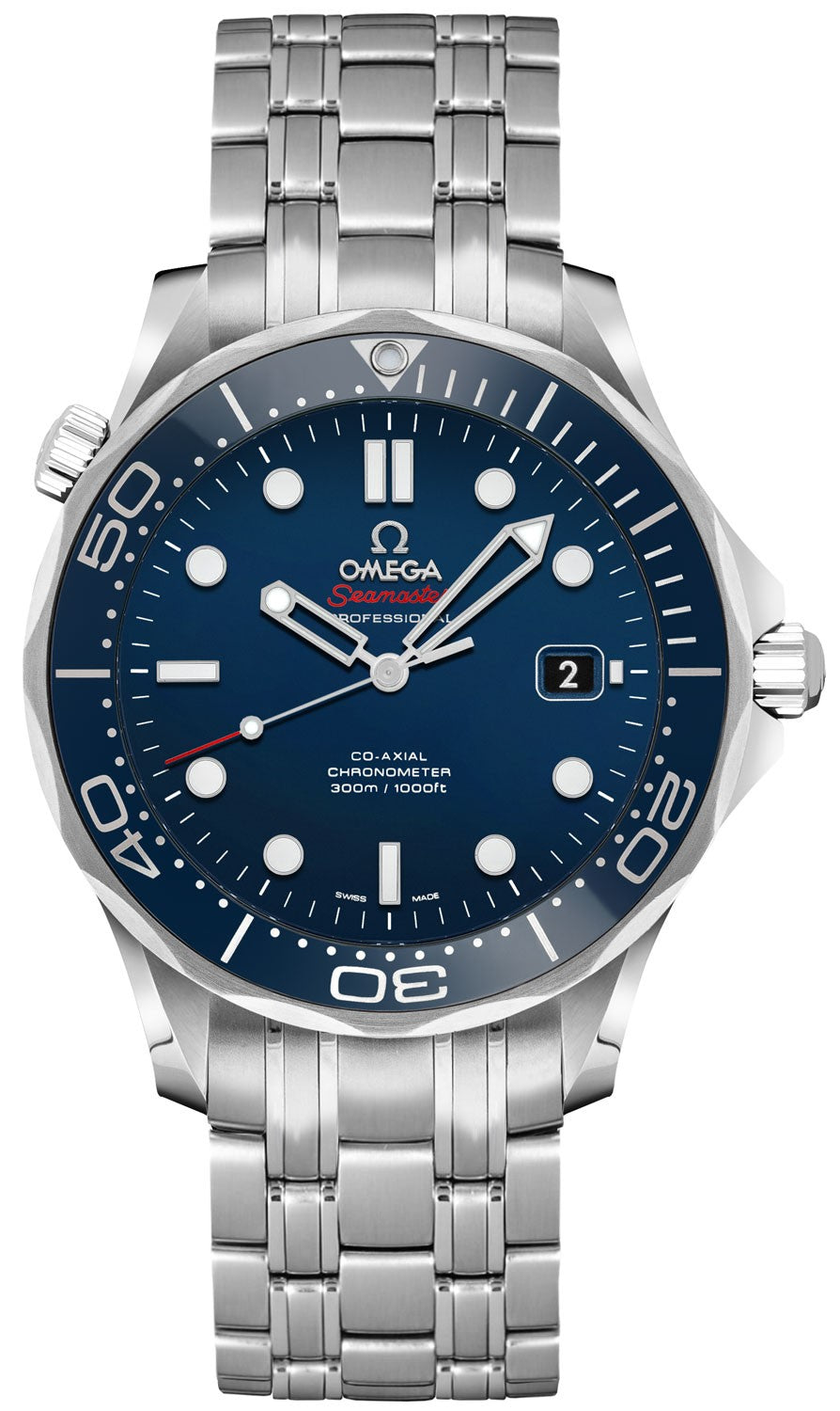 Omega Seamaster Blue Dial Men's Watch 212.30.41.20.03.001