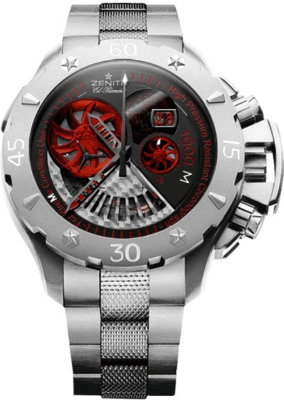 Zenith Defy Xtreme El Primero Grande Date Stealth 95.0527.4039/01.M530 LIMITED EDITION