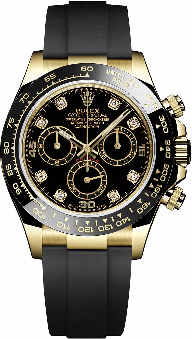 Rolex Cosmograph Daytona 18k Yellow Gold Men's Watch 116518LN-0046