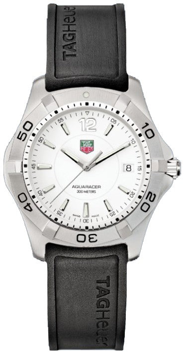 Tag Heuer Aquaracer Men's White Dial Watch WAF1111.FT8009