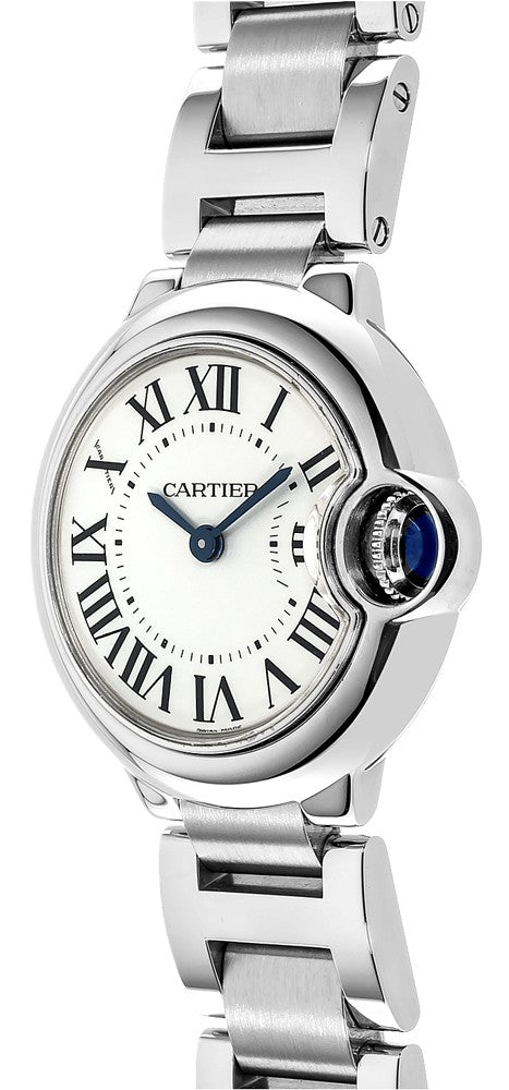 Cartier Ballon Bleu Steel Women's Watch W69010Z4