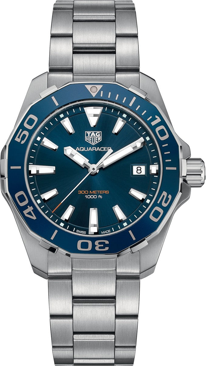 Tag Heuer Aquaracer Blue Dial Men's Watch WAY111C.BA0928