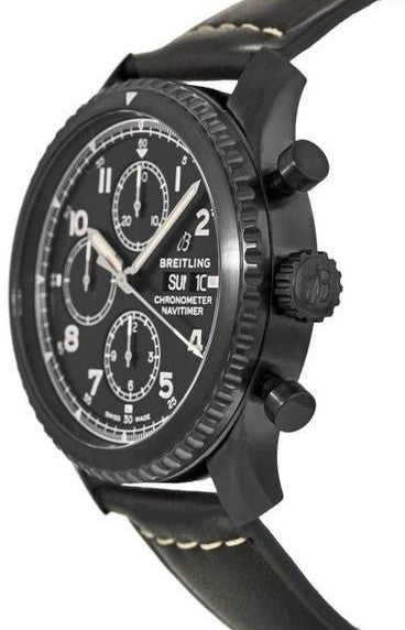 Breitling Navitimer 8 Chronograph 43 Black Steel Men's Watch M13314101B1X1