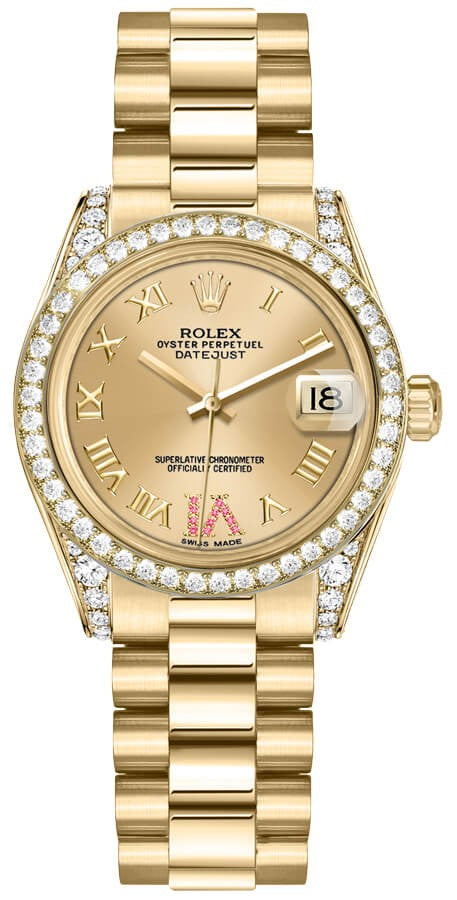 Rolex Datejust 31 Diamond Automatic Women's Watch 178158-0068