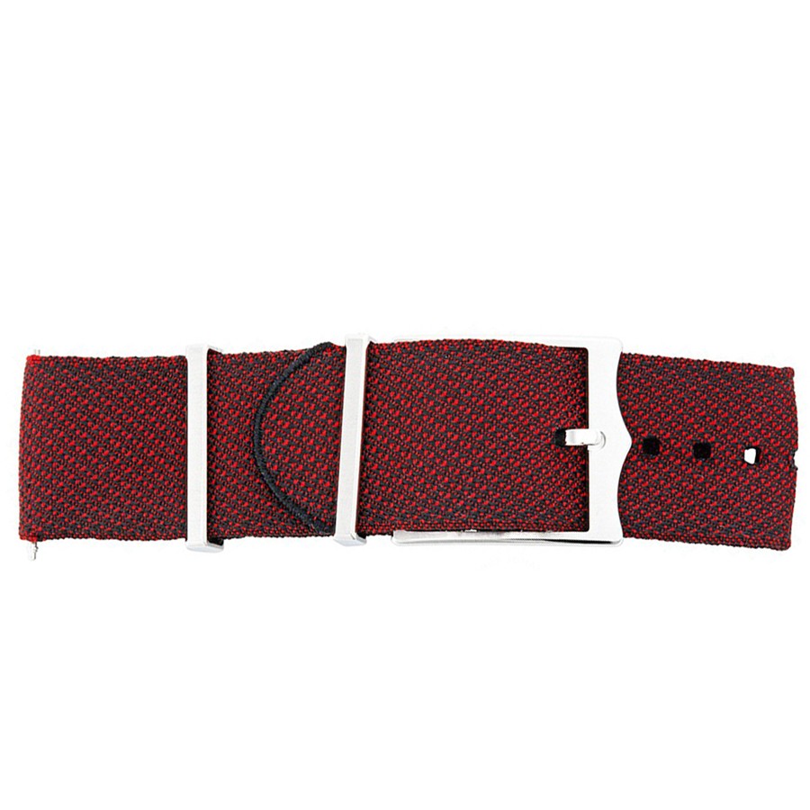 Tudor Heritage Black Bay 22mm Red Fabric Nato Strap 4324439