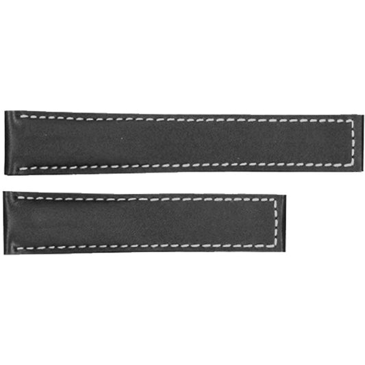 Tag Heuer Carrera 19mm Black Leather Strap FC6202