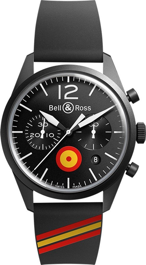 Bell & Ross Vintage BR 126 Insigna ES Limited Edition Men's Watch BRV126-BL-CA-CO/ES