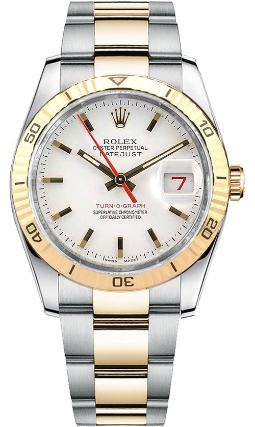 Rolex Datejust 36 Yellow Gold & Steel 116263