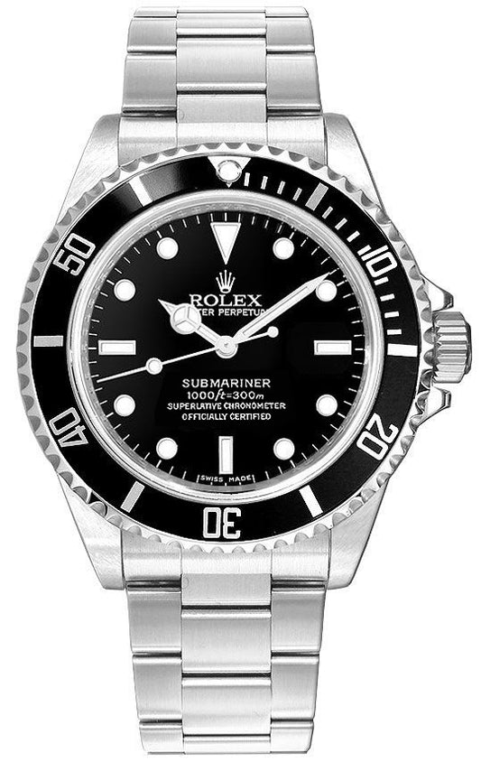 Rolex Submariner Black Dial Men's Watch 14060M