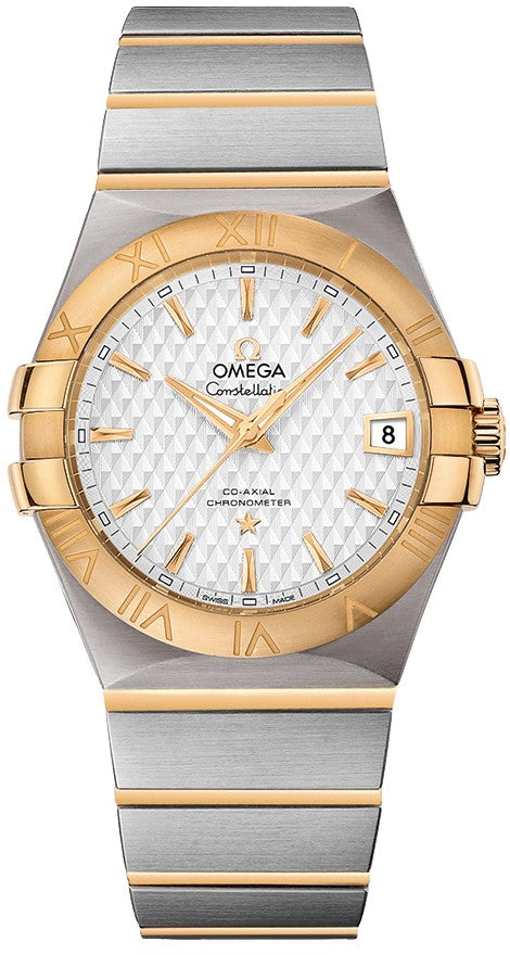 Omega Constellation Yellow Gold & Steel Watch 123.20.35.20.02.006