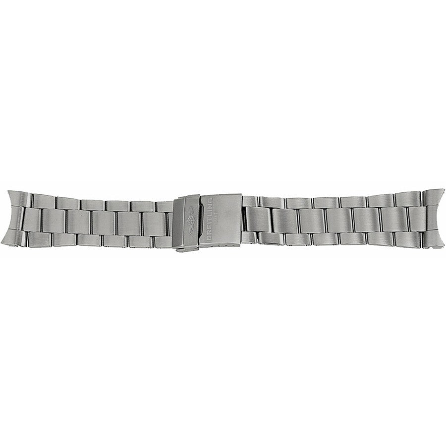 Breitling 20mm Brushed Stainless Steel Bracelet 195A