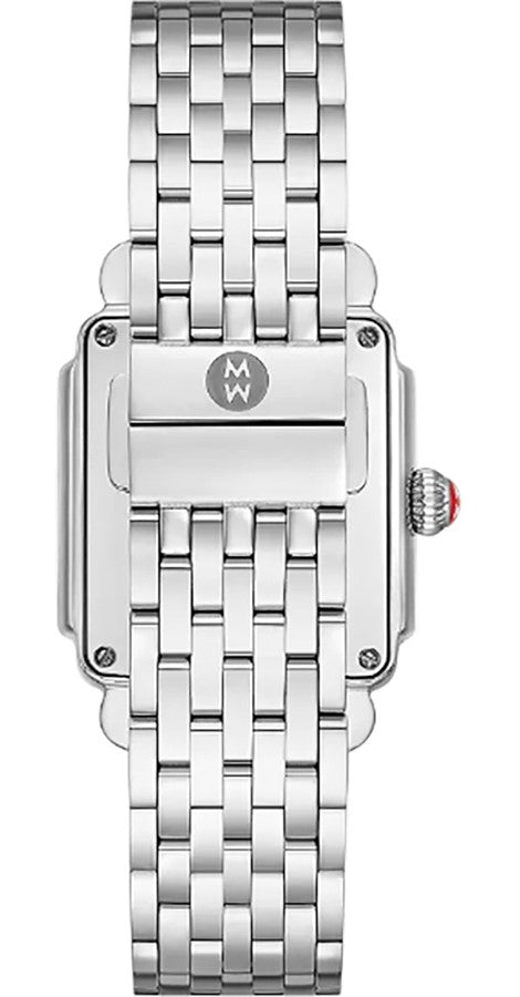 Michele Deco Mid Stainless Steel Diamonds Women's Watch MWW06V000131