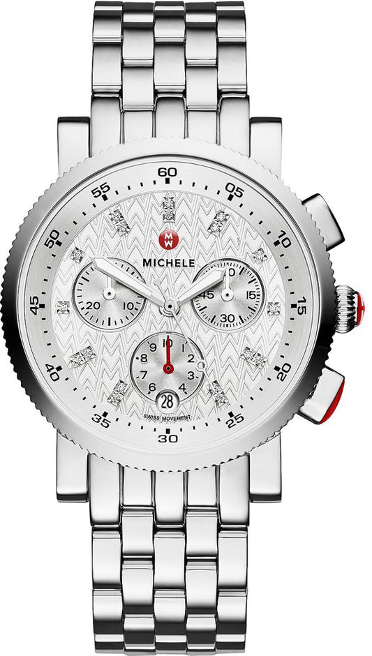 Michele Sport Sail Silver Dial Women's Watch MWW01N000003