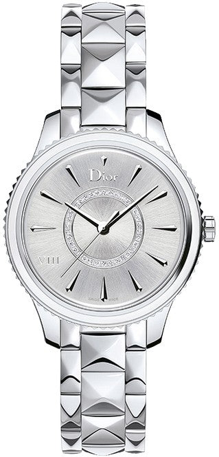 Christian Dior VIII Montaigne Silver Dial Women's Watch CD152110M011