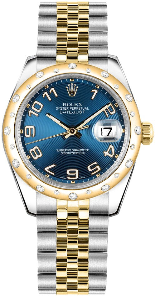 Rolex Datejust 31 Blue Dial Watch 178343